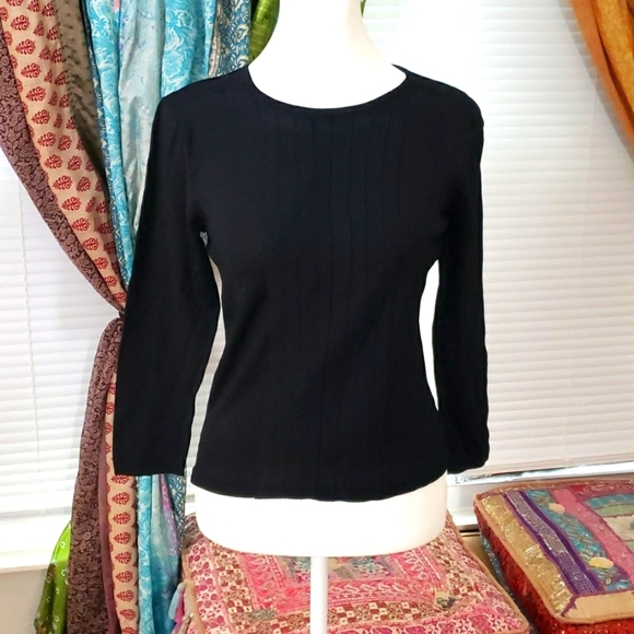 CARLISLE Black Blouse - Picture 1 of 4